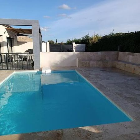 Charmant Studio Avec Piscine Villemoustaussou ภายนอก รูปภาพ